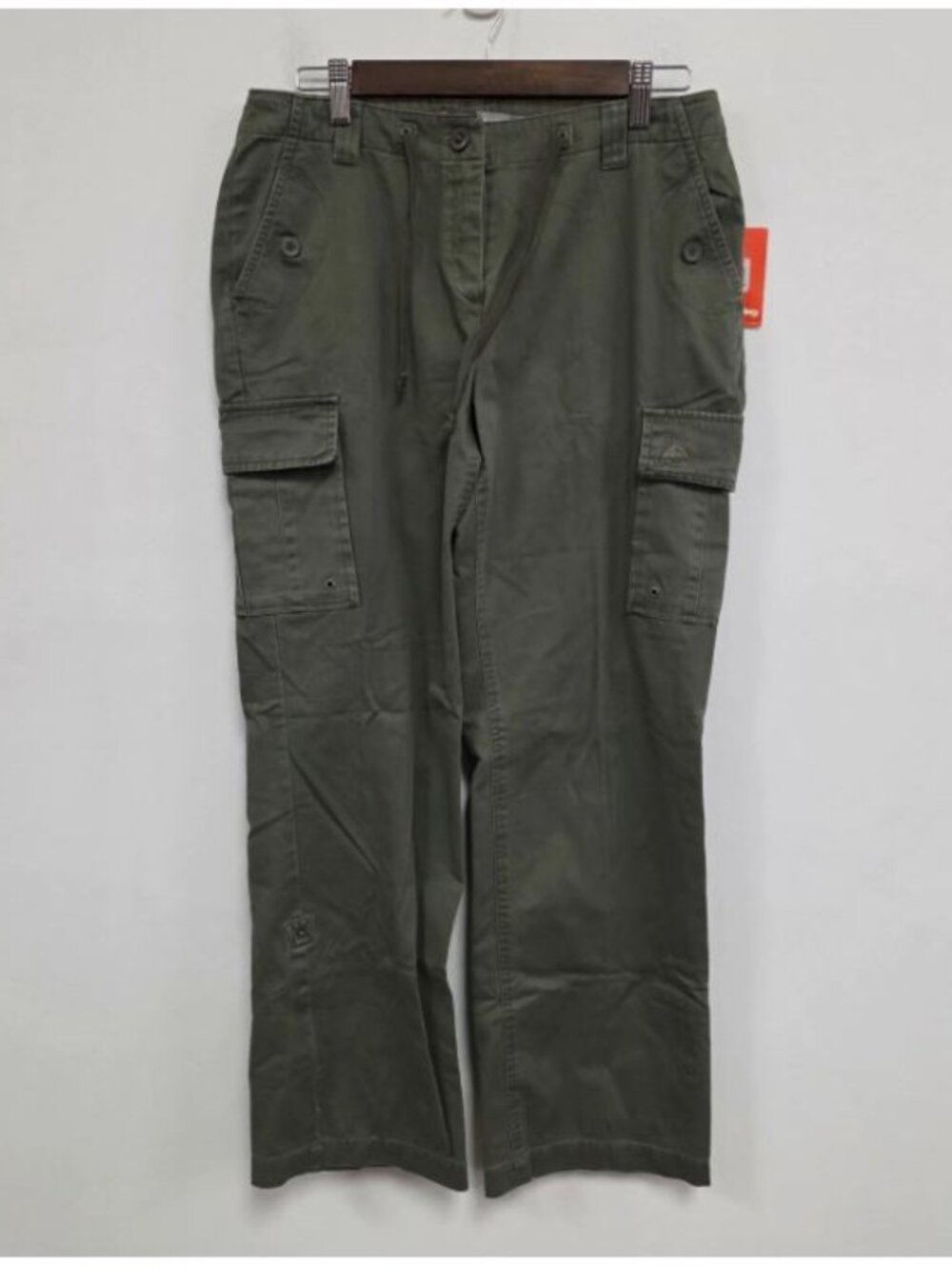 Nike ACG Womens Deep Creek Cargo Pants Size 8 Gray Straight Leg Outdoors Hike - Picture 2 of 11
